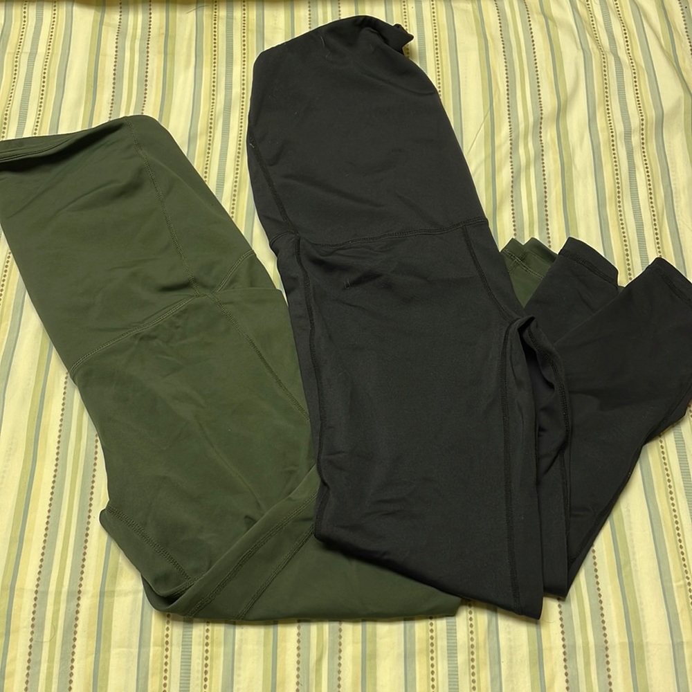 Over the bump maternity leggings